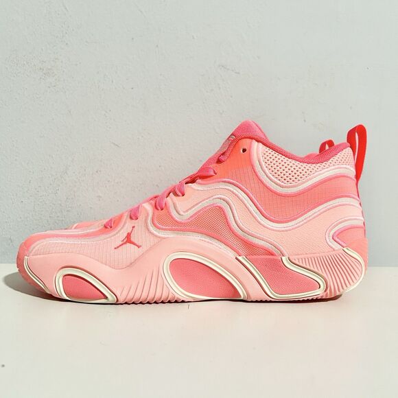 Air Jordan Tatum 3 “Blender” Men’s Size 9 Pink Cushioned Basketball Sneakers - Picture 4 of 8